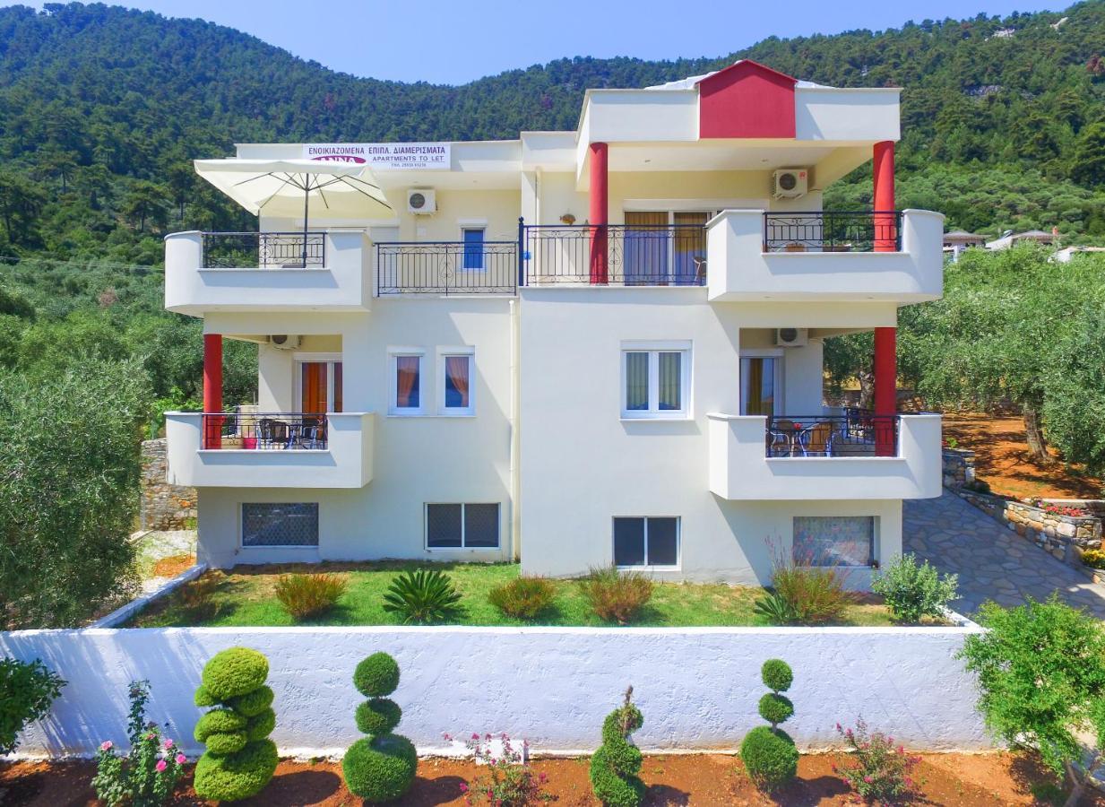 Anna Apartments Chrysi Ammoudia Exterior photo